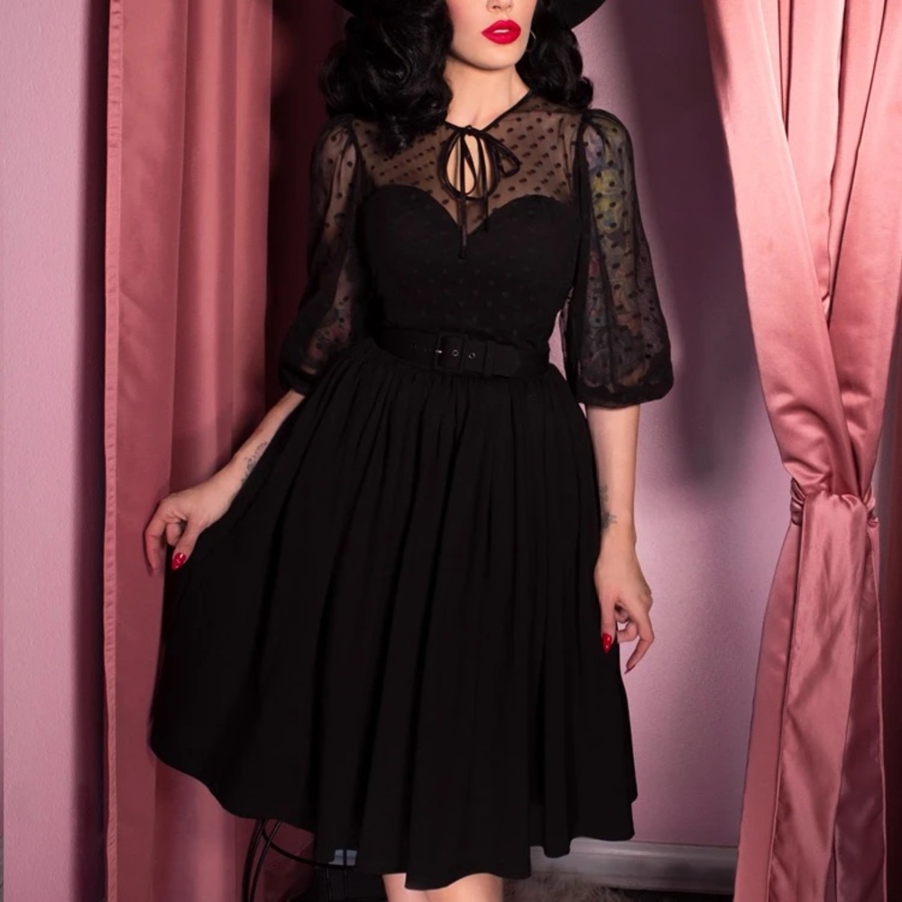 Frenchie Swing Dress. Vixen by Micheline Pitt.